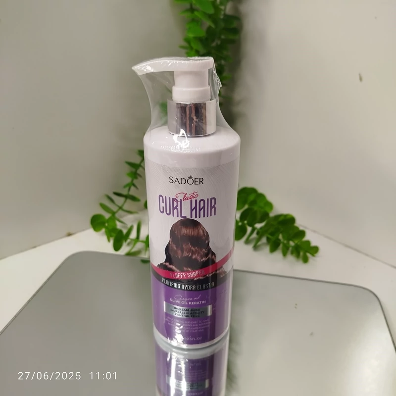 ماسک مو مخصوص موهای فر بیرون حمام سادور