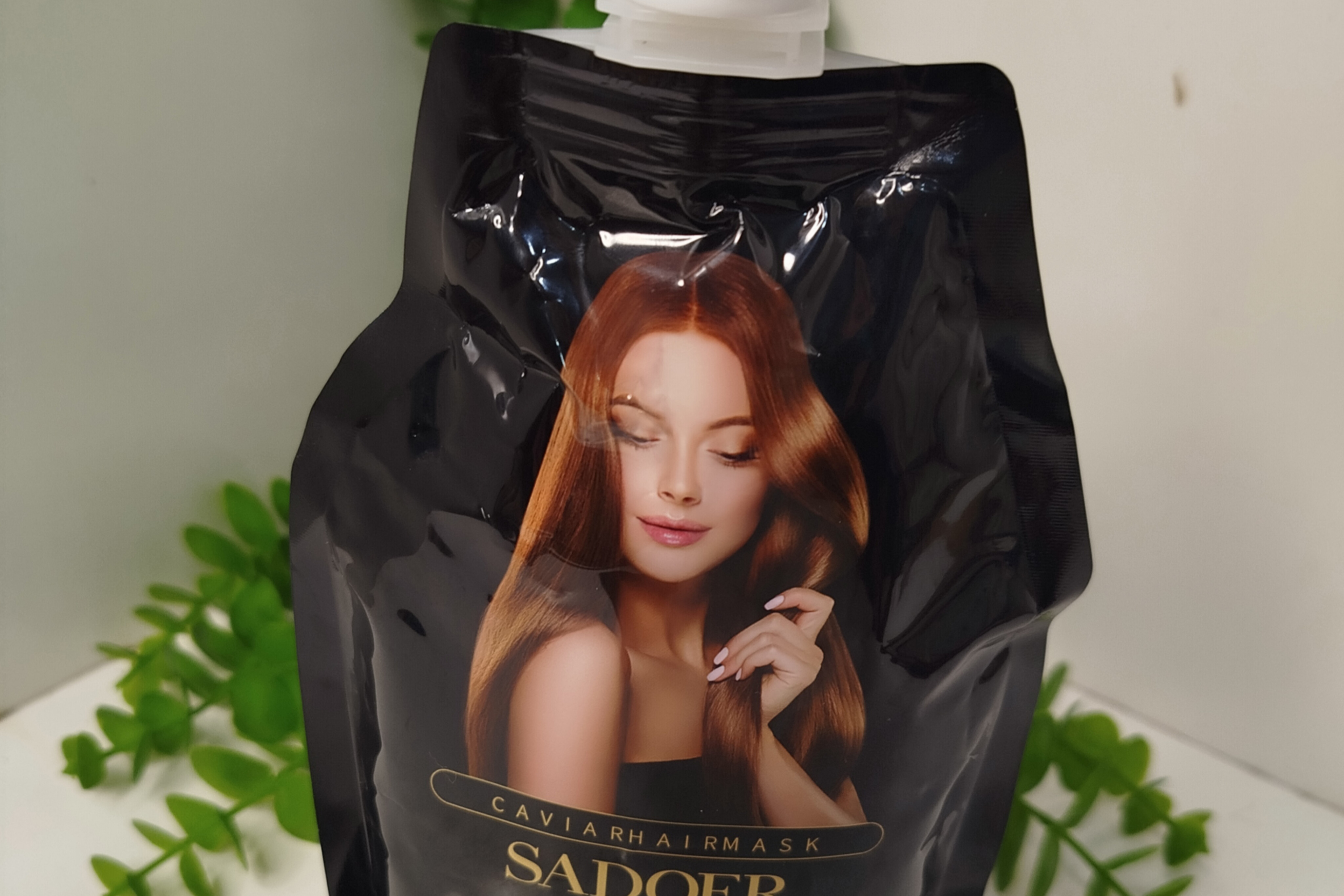 ماسک مو داخل حمام سادور طرح ساندیسی رنگ مشکی