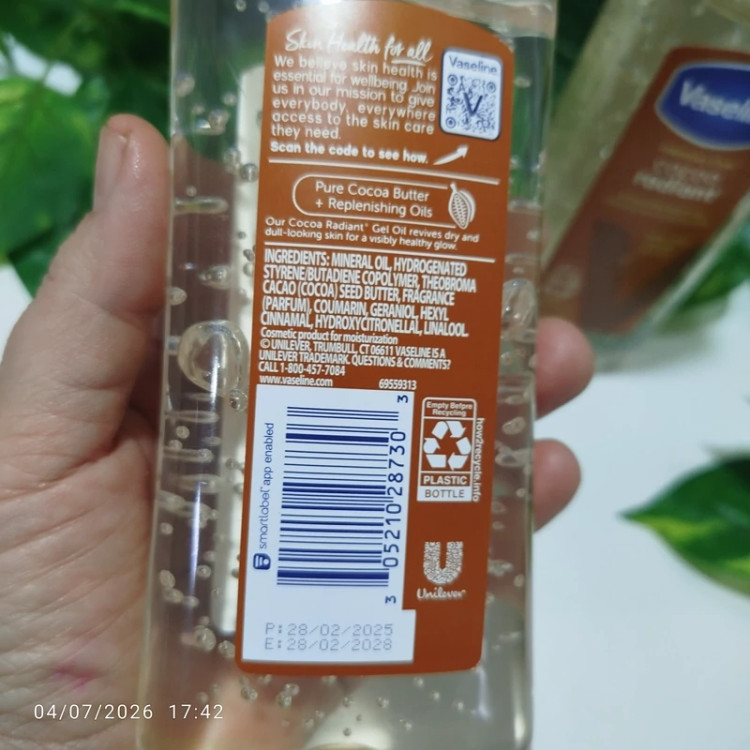 روغن بدن اورجینال وازلین مناسب پوستهای خشک و خیلی خشک