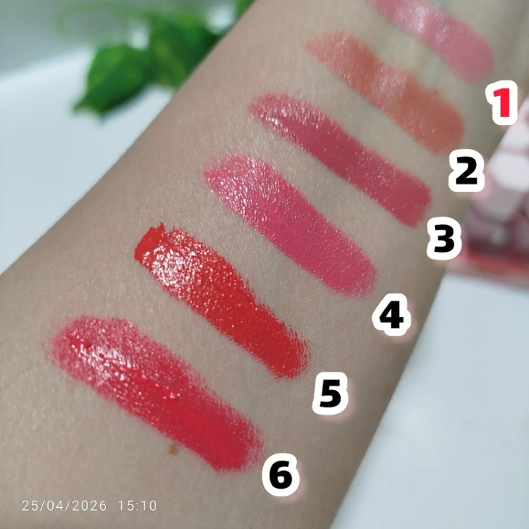 رژگونه مایع رومانتیک در شش رنگ زیبا
