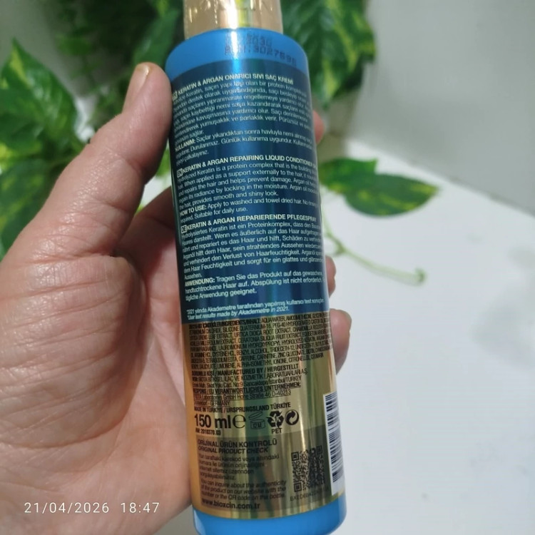 اسپری اورجینال دو فاز مو کراتین و آرگان بیوکسین