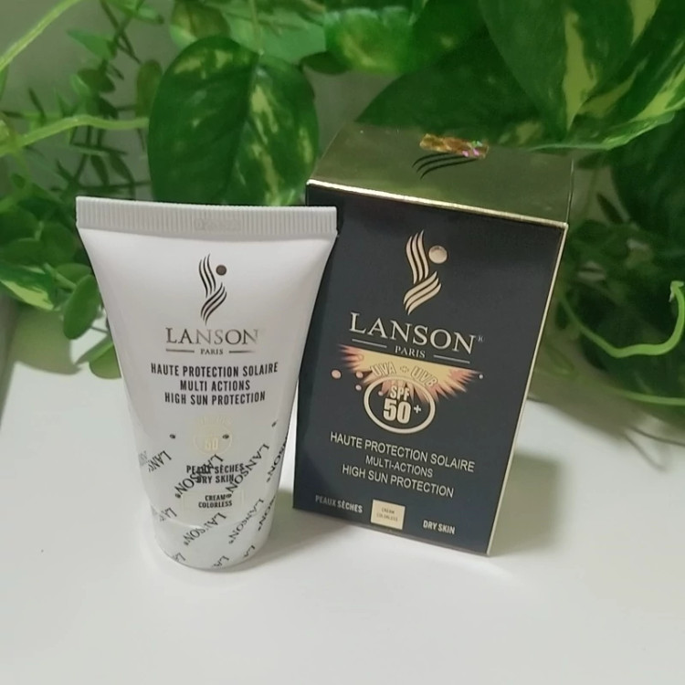 ضد آفتاب بی رنگ لانسون