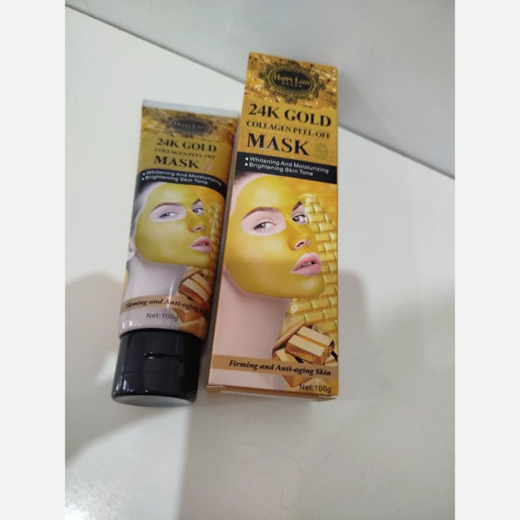 ماسک صورت چسبی طلا ضد چین و چروک و روشن کننده