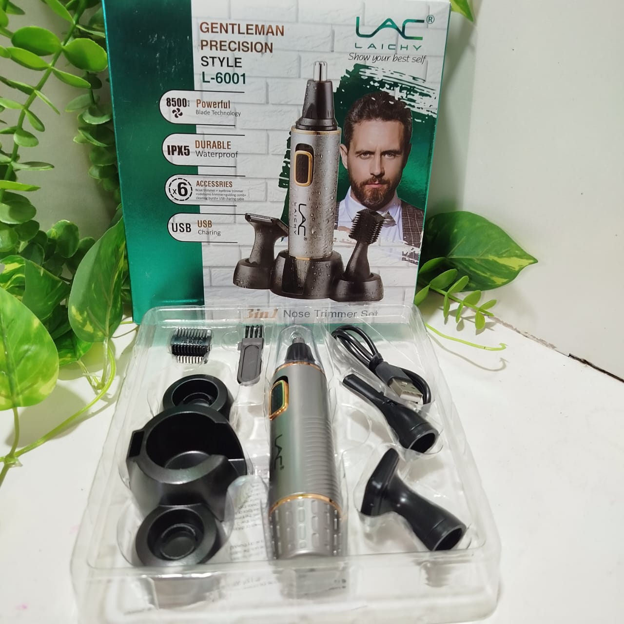 موزن گوش و بینی سه کاره لایچی مدل L6001 | موزن گوش و بینی