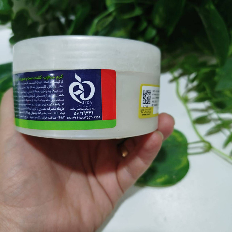 کرم مرطوب کننده دست و صورت آندیا
