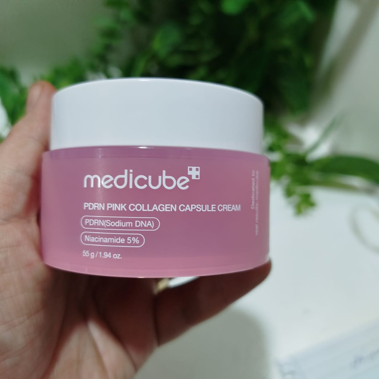 کرم کپسولی کلاژن PDRN PINK اصل مدیکیوب